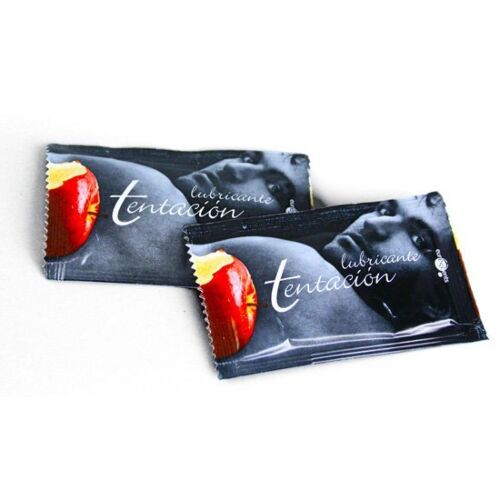 Glidmedel TENTACION Röda Frukter Portionsförpackning