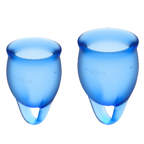 Menstruationskopp Set Satisfyer Feel Confident 15 + 20 ml