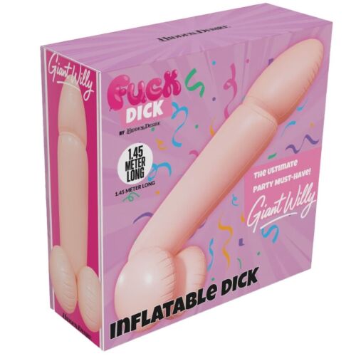 Uppblåsbart Penis HIDDEN DESIRE Gigantisk 145 CM