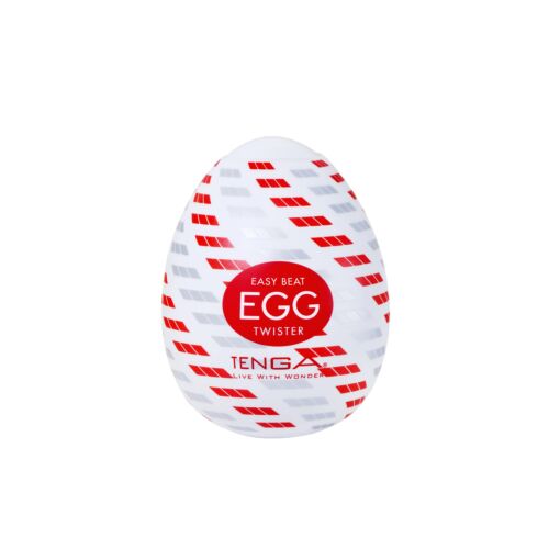 Masturbator Tenga EGG Twister med spiraltextur