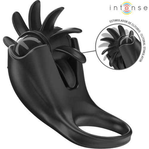 Vibratorring INTENSE MABEL med klitorisstimulator