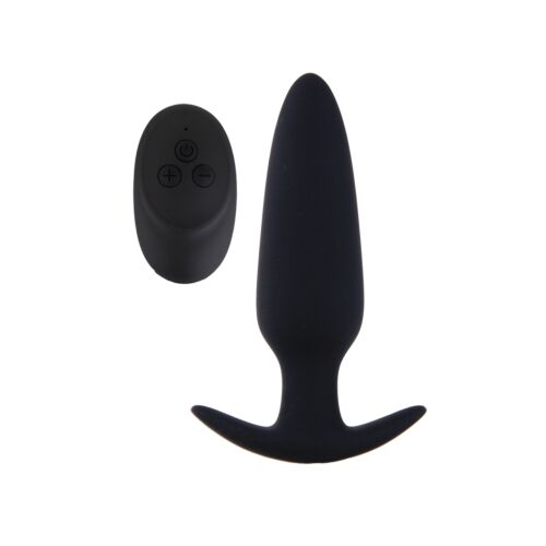 Plug med vibration S Pleasures Apache Black