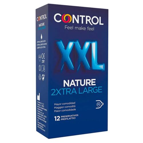 Kondom Control Nature XXL Större och mer anpassningsbara