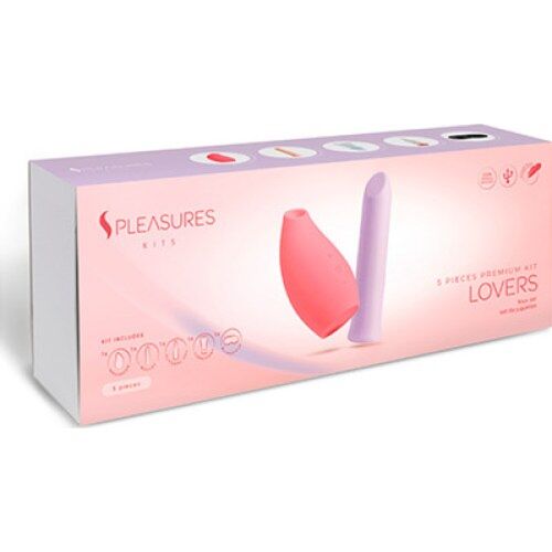Sexleksaker S Pleasures Kits Lovers Kit med sug och vibration