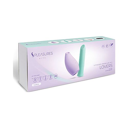 Lovers Kit S Pleasures Kits med klitorisstimulator och vibrator