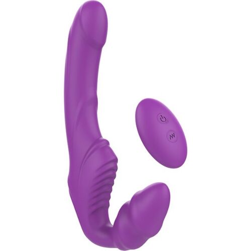 Dubbelt stimulerande vibrator S Pleasures Unleashed Purple