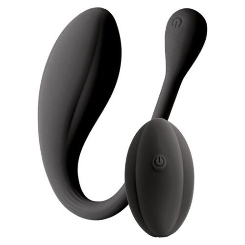 Vibratorägg S Pleasures Premium Line VIVIANE – svart med fjärrkontroll