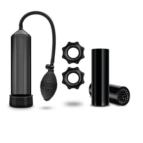 Penis Enlargement Pleasure Kit Blush Novelties Pump och Sleeves
