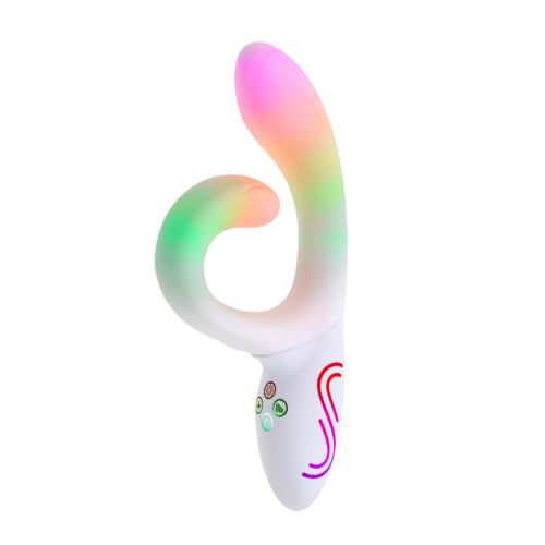 Vibrator Paradise Pleasure Products The Rabbit med RGB-belysning