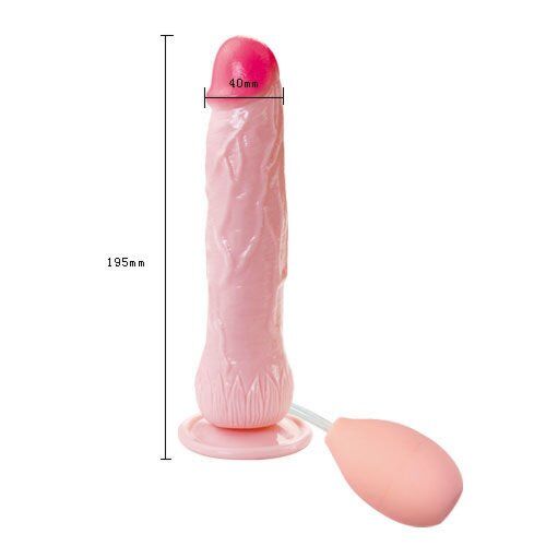 Dildo Baile Eros Realistisk Ejakulation med Sugapparat