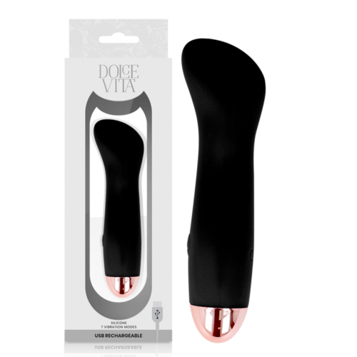 Vibrator DOLCE VITA One Black 7 hastigheter