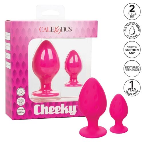 Analplug Calexotics Cheeky med unika texturer
