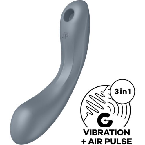 Sugapparat Satisfyer Curve Trinity 1 Luftpulserande Vibrator