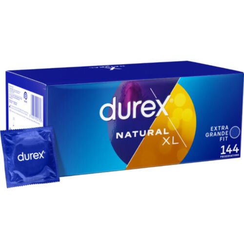 Durex Extra Large XL Kondomer 144 Enheter för Ökat Komfort