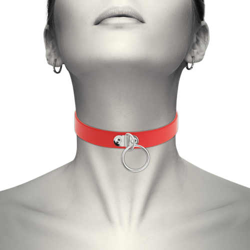 Bondage Halsband Coquette Accessories Chic Desire - 100% veganskt läder
