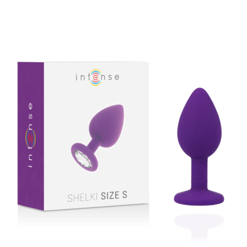 Analplugg Shelki Intense med diamantformad bas