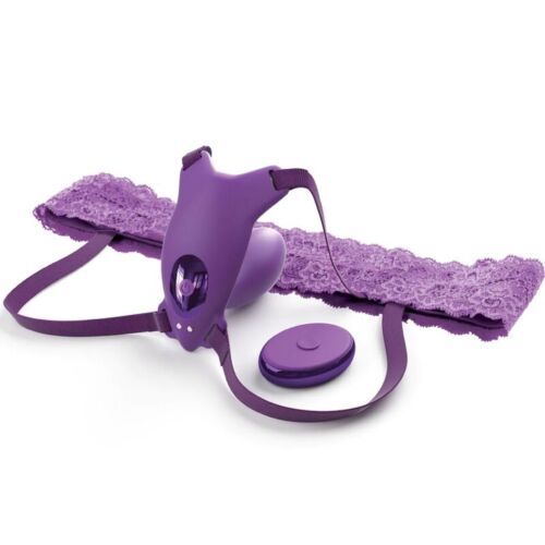 Butterfly Harness Fantasy for Her G-punkt med vibrator och fjärrkontroll