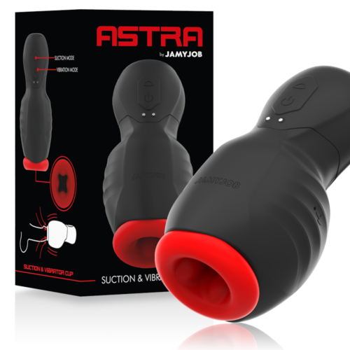 Masturbator JAMYJOB ASTRA med sug och vibration
