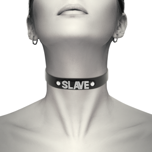 Bondage Tillbehör Coquette Chic Desire Vegansk Läder Choker