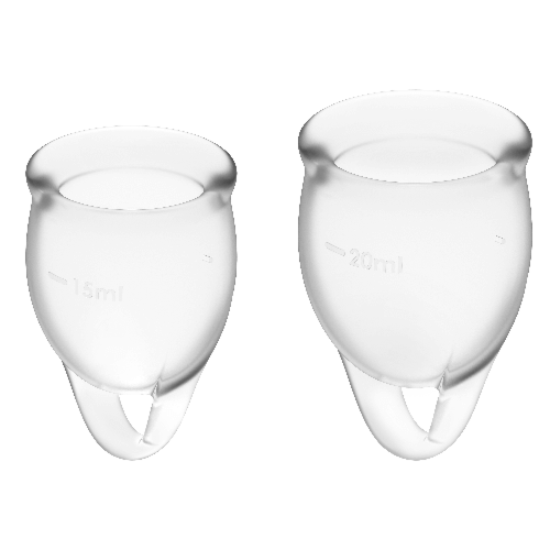 Menstruationskopp SATISFYER Feel Confident 15 + 20 ml