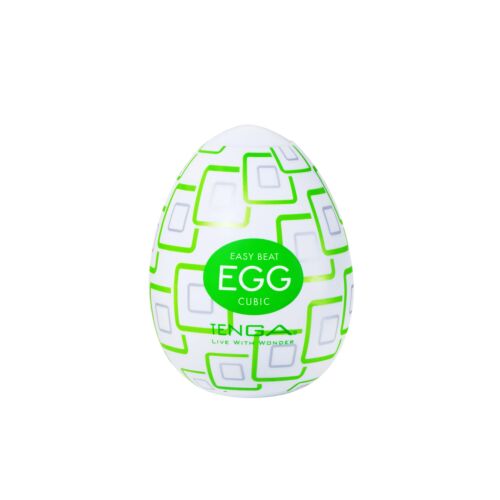 Masturbator Tenga EGG CUBIC med kubformad textur
