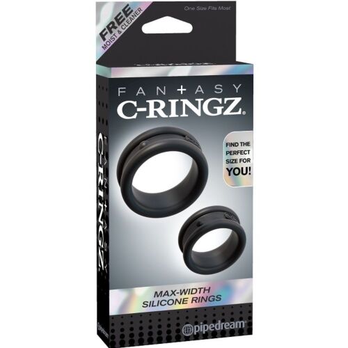 Siliconringar Fantasy C-Ringz Max Bredd Set