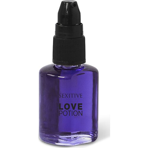 Massageolja SEXITIVE Love Potion - Fruktsmak med värmande effekt