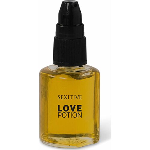 Massageolja SEXITIVE Love Potion Hallon och Champagne