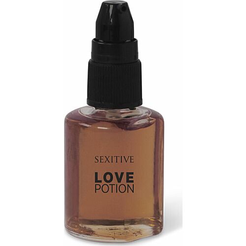 Massageolja SEXITIVE Love Potion Chocolate med värmande effekt