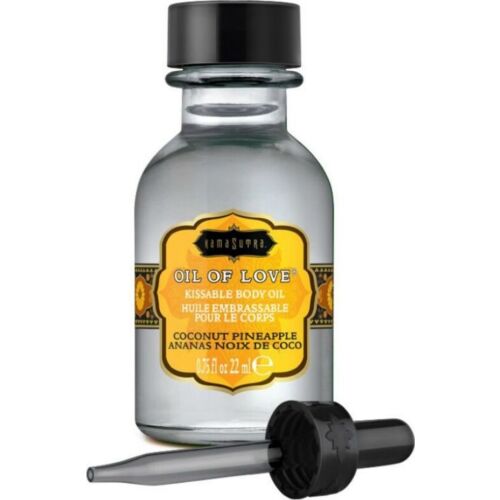 KAMASUTRA Ätbar Kyssbar Olja – Kokos & Ananas 22ml