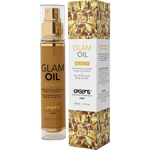Exsens Glitterande Kropp & Hår Glam Olja 50ml