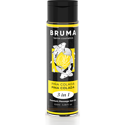 Massageolja BRUMA Pina Colada med lugnande värmeeffekt