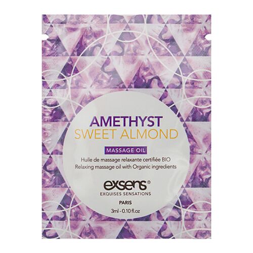 Exsens Amethyst Söt Mandelmassageolja 3ml