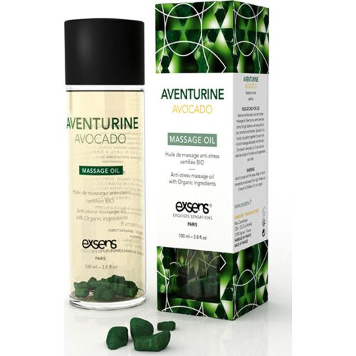 Exsens Anti Stress Aventurine Avokado Massageolja