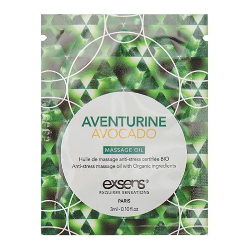 Exsens Aventurine Avocado Massageolja 3ml