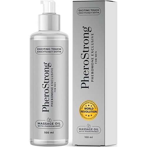 Pherostrong Massageolja med Pheromoner 100ml