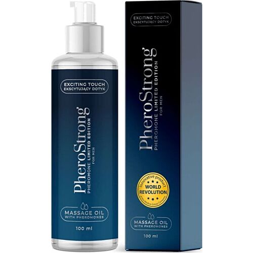Massageolja PheroStrong Limited Edition med feromoner