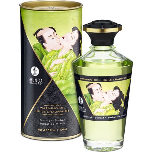 Shunga Massageolja Midnight Sorbet 100ml