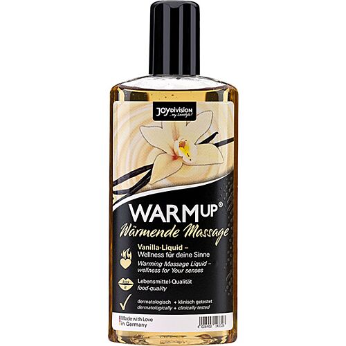 JOYDIVISION WARMUP Värmande Vanilj Massageolja 150ml