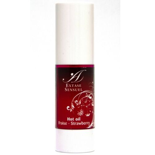 Massagolja Extase Sensual Jordgubbsvärme 30 ml