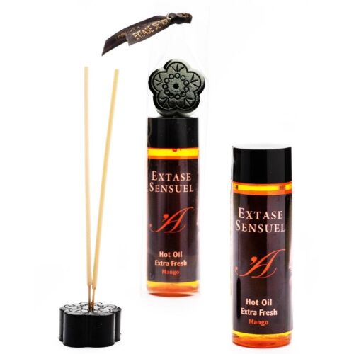 Massageolja Extase Sensual Mango med Värme-Kyla Effekter