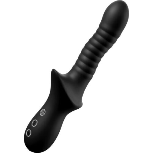 Analvibrator FETISH FANTASY ELITE Pleasure Wave svart, uppladdningsbar