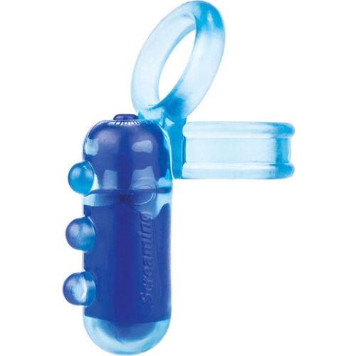 Screaming O Dangle C-Ring Dubbelring med Vibrerande Bullet