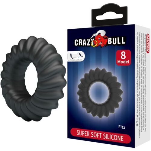 Siliconring Crazy Bull Fitz Modell 8 för Förbättrad Kontroll