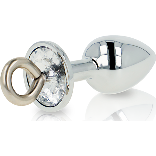 Analplug OHMAMA FETISH med Crystal och Ring