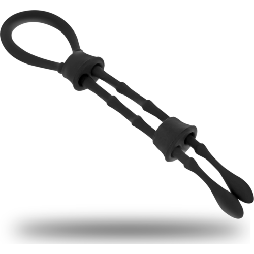 Penisring OHMAMA FETISH Silikon för Penis och Pung