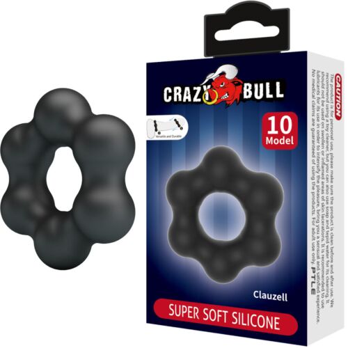 Siliconring Crazy Bull Modell 10 - Justerbar Passform