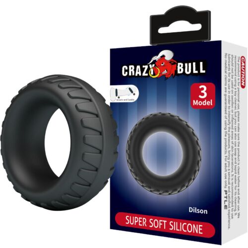 Siliconring Crazy Bull Dilson Modell 3 med ergonomisk design