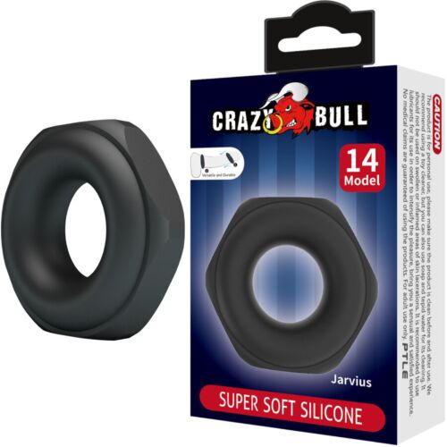 Siliconring Crazy Bull Jarvius Modell 14 för män