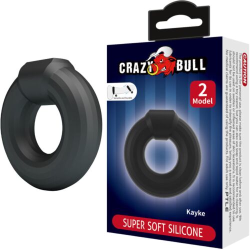 Siliconring Crazy Bull Kayke Modell 2 för manlig intimitet